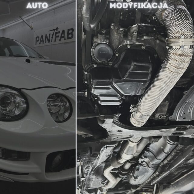 Celica st205 gt-four.

Kompletny układ wydechowy, od turbosprężarki do końca.

Downpipe o zwiększonej średnicy przepływu obłożony termoizolacją, aby pomóc utrzymać niską temperaturę oleju, mimo bardzo małej ilości miejsca między układem a miską olejową. Dalej sportowy katalizator oraz dwa tłumiki (z czego jeden to odbudowany i wypolerowany oryginalny apexi dedykowany do tego modelu), czyli przepis na “kulturalny” układ nie blokujący potencjału #3sgte w tym super zachowanym egzemplarzu.

#gt4 #rallylegend #customexhaust #wydech 

Jaki czas temu rozszerzyłem ofertę o robienie termoizolacji na elementach układu wydechowego, aby walczyć z wysoką temperaturą tam, gdzie nie jest ona wskazana.
Jeśli ktoś z was zmaga się z takim problemem zapraszam do kontaktu!